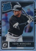 2017 Panini Donruss Optic #31 Yoan Moncada Holo Baseball Card