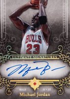 2006 Ultimate Collection Ultimate Signatures #US-MJ Michael Jordan Basketball Card