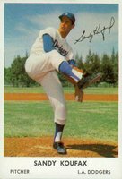 1962 Bell Brand Dodgers #32 Sandy Koufax Baseball Card