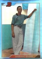 2013 Bowman Blue Sapphire Reprints #302 Mariano Rivera Baseball Card