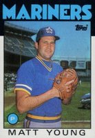 1986 Topps #676 Matt Young Baseball Card