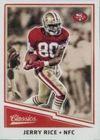 2017 Panini Classics #154 Jerry Rice Football Card