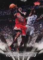 2007 Fleer Jordan Box Set-Playoff Highlights #PH9 Michael Jordan Basketball Card