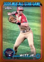 2024 Topps Chrome Update 2024 All-Star Game Chrome #39 Bobby Witt Jr. Gold Refractor Baseball Card