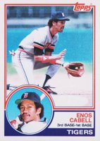 1983 Topps #225 Enos Cabell Baseball Card
