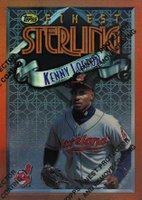 1996 Finest #233 Kenny Lofton Refractor w/Coating Baseball Card