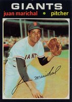 1971 Topps #325 Juan Marichal Baseball Card