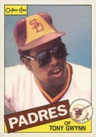 1985 O-Pee-Chee #383 Tony Gwynn Baseball Card