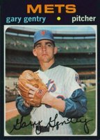 1971 Topps #725 Gary Gentry Short Print Baseball Card