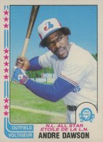 1982 O-Pee-Chee #341 Andre Dawson Baseball Card