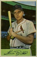 1954 Bowman #206 Steve Bilko Baseball Card