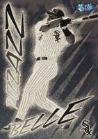 1998 Ultra #497P Albert Belle Platinum Medallion Baseball Card