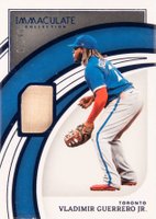 2022 Panini Immaculate Collection #66 Vladimir Guerrero Jr. Blue Baseball Card