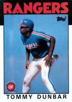 1986 Topps #559 Tommy Dunbar Baseball Card