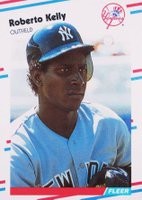 1988 Fleer #212 Roberto Kelly Baseball Card