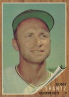 1962 Topps #177GT Bobby Shantz Green Tint Baseball Card