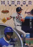 1997 Bowman's Best Mirror Image #MI9 Adrian Beltre/Chipper Jones/Matt Williams/Russell Branyan Baseball Card