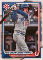 2024 Bowman #85 Pete Crow-Armstrong Baseball Card