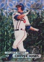 1998 Metal Universe #188 Chipper Jones Precious Metal Gems Baseball Card