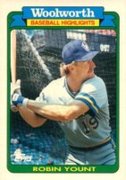 1990 Woolworth #22 Robin Yount Baseball Card