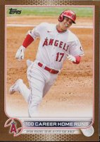 2022 Topps Update #US92 Shohei Ohtani Gold Baseball Card