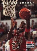 1992 Skybox USA #44 Michael Jordan Basketball Card