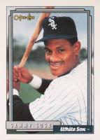 1992 O-Pee-Chee #94 Sammy Sosa Baseball Card