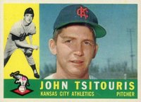 1960 Topps #497 John Tsitouris Baseball Card