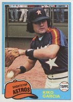 1981 Topps #765 Kiko Garcia Traded Baseball Card
