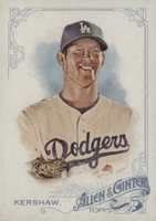 2015 Topps Allen & Ginter #339 Clayton Kershaw Baseball Card