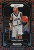 2024 Panini Prizm Draft Picks #33 Allen Iverson Snakeskin Prizm Basketball Card