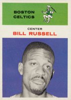 1961 Fleer #38 Bill Russell Basketball Card