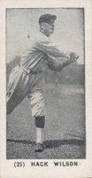 1928 Tharp's Ice Cream #25 Hack Wilson Baseball Card