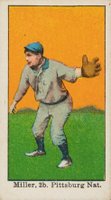 1909 American Caramel # Dots Miller Baseball Card