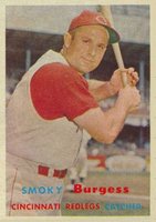 1957 Topps #228 Smoky Burgess Baseball Card
