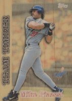1997 Topps Team Timber #TT16 Mike Piazza Baseball Card