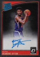2018 Panini Donruss Optic #157 DeAndre Ayton Autograph Basketball Card