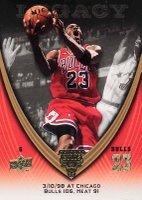 2008 Upper Deck Jordan Legacy  #910 Michael Jordan Basketball Card
