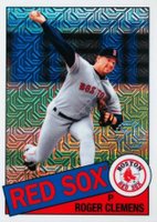2020 Topps Update Silver Pack 1985 Chrome Promo #CPC25 Roger Clemens Baseball Card
