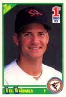 1990 Score #680 Ben McDonald Baseball Card