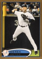 2012 Topps #30 Derek Jeter Gold Baseball Card