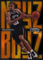 1998 Skybox Thunder Noyz Boyz #4 Tim Duncan Basketball Card