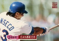 1994 Stadium Club #171 Jose Canseco Baseball Card