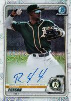 2020 Bowman Chrome Mega Box Autographs #BCMARP Robert Puason Baseball Card