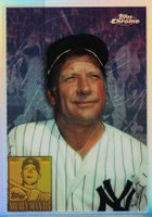 1996 Topps Chrome #7 Mickey Mantle Refractor Baseball Card