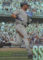 2018 Stadium Club Chrome #SCC275 Derek Jeter Refractor Baseball Card