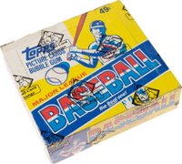 1984 Topps #CPB Cello Pack Box 24 Packs Baseball Card