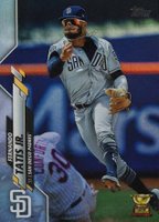 2020 Topps #168 Fernando Tatis Jr. Rainbow Foil Baseball Card