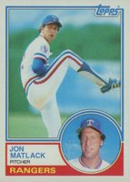 1983 Topps #749 Jon Matlack Baseball Card