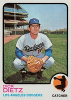 1973 Topps #442 Dick Dietz Baseball Card